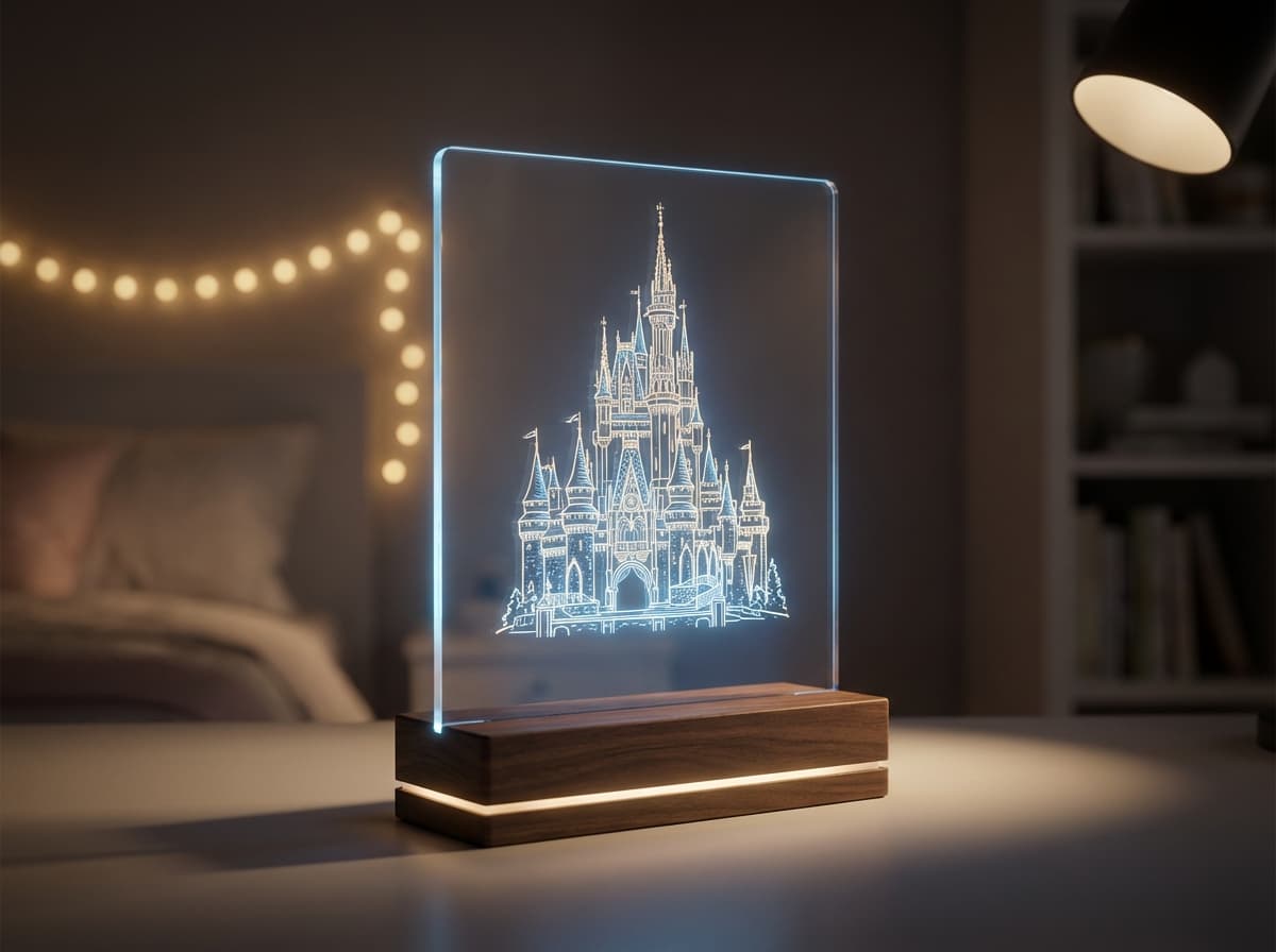 UV Acrylic LED Night Light - hero product shot